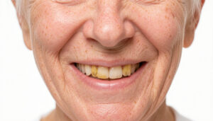 ageing teeth colour